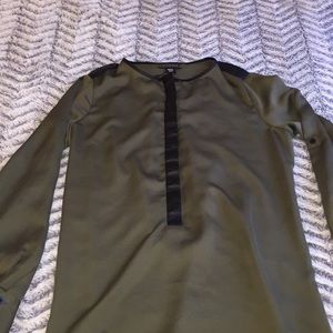 Olive Green Blouse